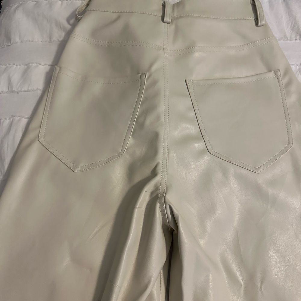 Vestique Cream Boot Cut Flare Pants